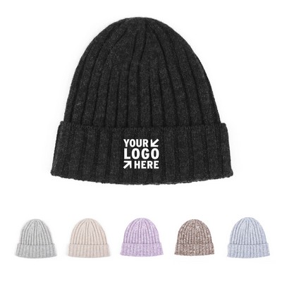 Winter Wool Knitted Beanie