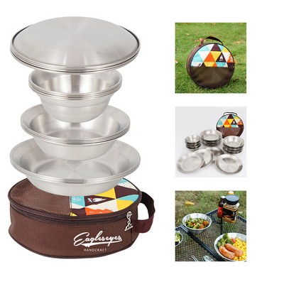 16 Pcs Camping Utensil Set