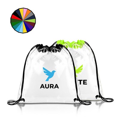 Clear Stadium Drawstring Sportpack
