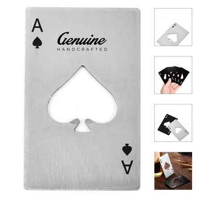Playing Cards Bottle Opener