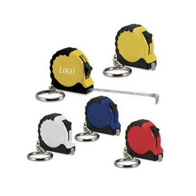 Compact Tape Measure Keychain