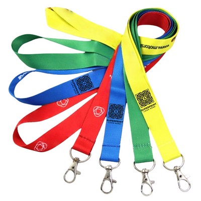 3/4" Full Color Lanyard
