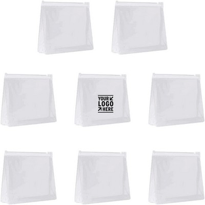 Transparent Plastic Cosmetic Organizer Bag