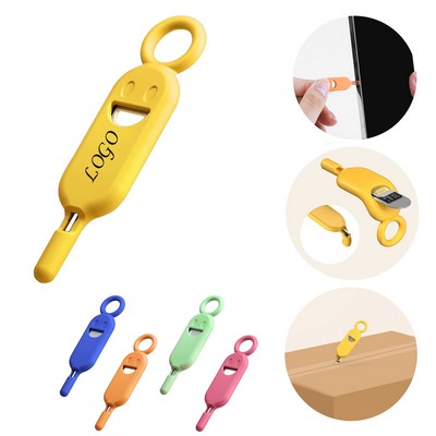 SIM Card Removal Tool With Silicone Cover