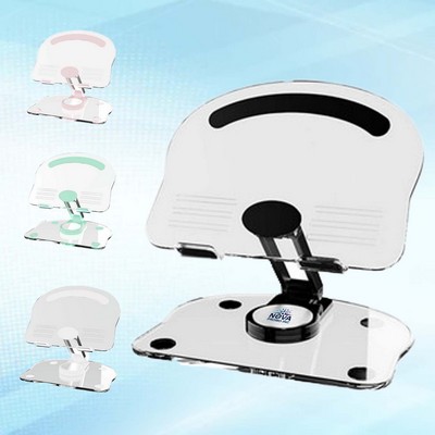 Rotatable Acrylic Adjustable Tablet Holder Stand