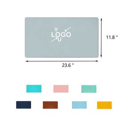 PU Leather Mouse Pad Mat