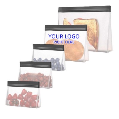 PEVA Stand-Up Reusable Ziplock Bags