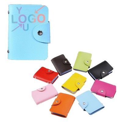 Men's PU Leather Card Holder Wallet