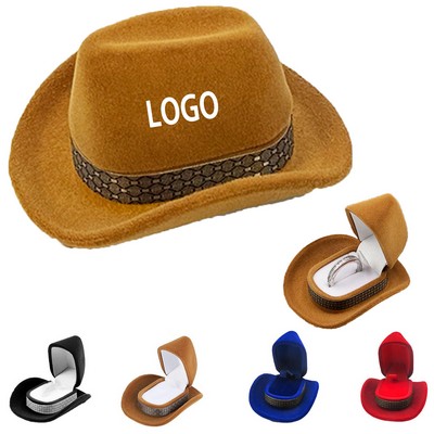 Creative Cowboy Hat Jewelry Box