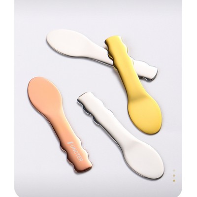 Stainless Steel Cosmetic Skincare Spatula Facial Tool