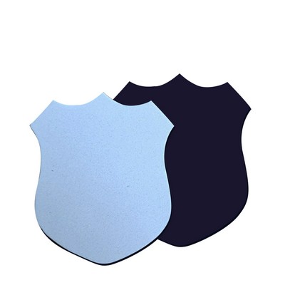 Badge-Shaped Blank Acrylic Fridge Magnet