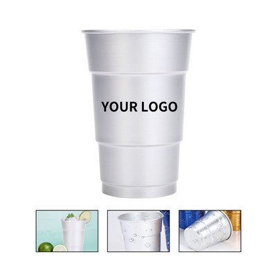 16 oz Rolled Rim Aluminum Cup