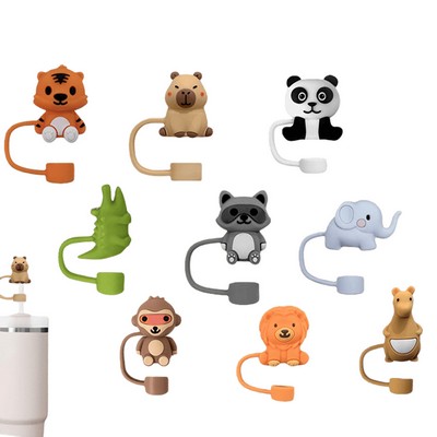 Custom Straw Cover Pipe Topper Cap