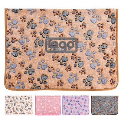Thickened Flannel Pet Blanket