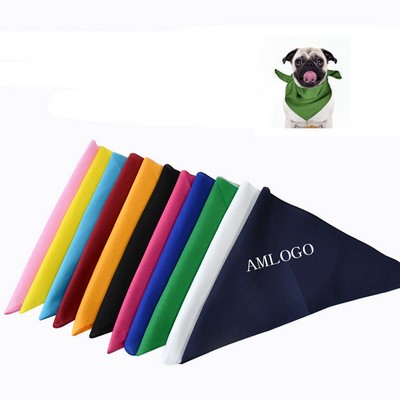 Personalized Pet Triangle Drool Bandana