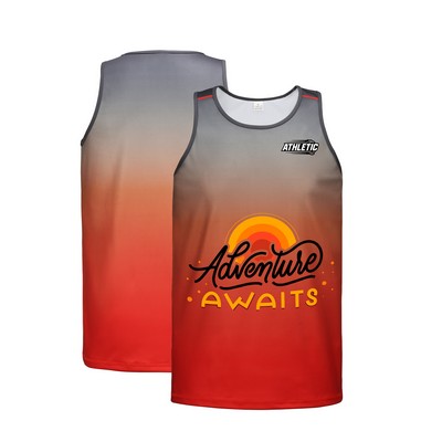 Custom Sleeveless Workout Tank Top Shirt (Full Color)