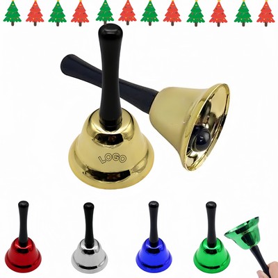Christmas Metal Hand Bell Wedding Dinner Handbell