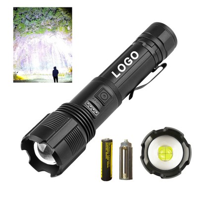 LED Portable Rechargeable Flashlight