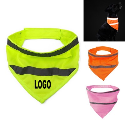 Reflective Dog Safety Bandana