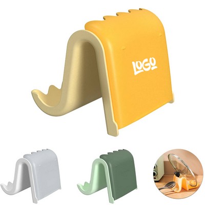 Kitchen Spatula and Lid Countertop Storage Rack