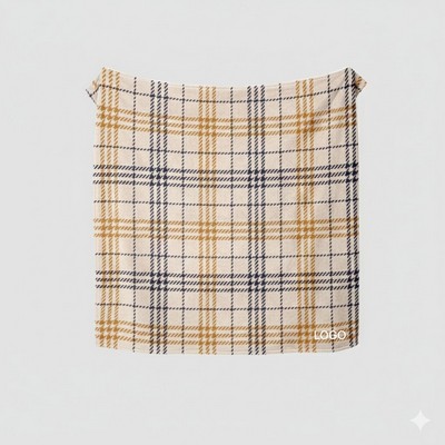 Custom Festive Print Flannel Blanket Christmas Sofa Throw Office Nap Blanket