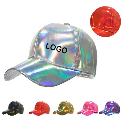 Adjustable Shiny Baseball Cap