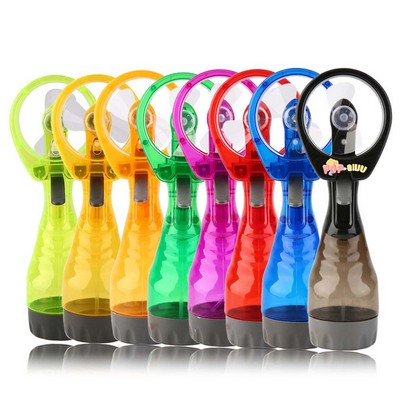 Handheld Battery Powered Water Misting Fan