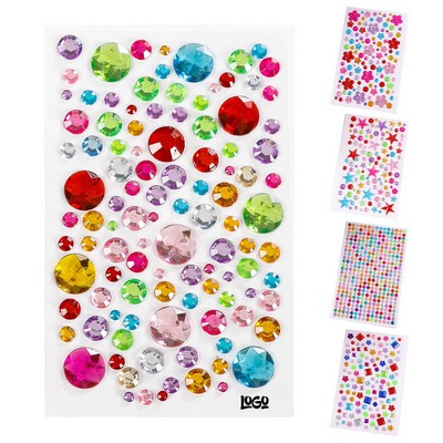 Acrylic Gems DIY Craft Decorative Diamond Stickers