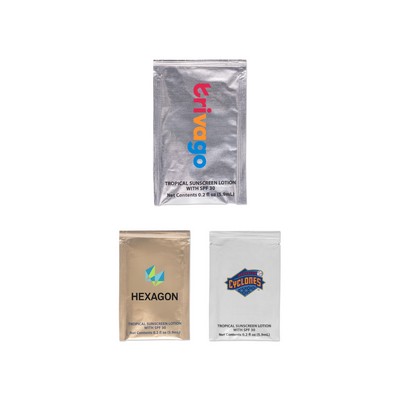 Large Sunscreen Packets