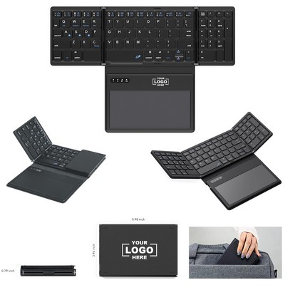 Foldable Bluetooth Keyboard For Home Work Travel Study
