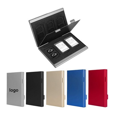 Aluminum Alloy SD Card Case TF Card Box