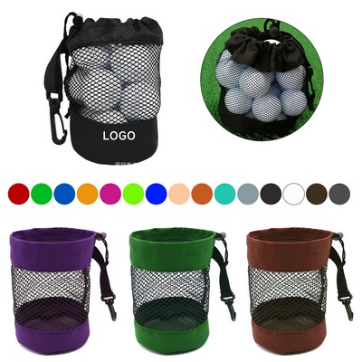 Mesh Golf Ball Bag