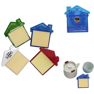 Magnetic Clip Sticky Notes Memo Creative Colored Magnetic Message Office Supplies