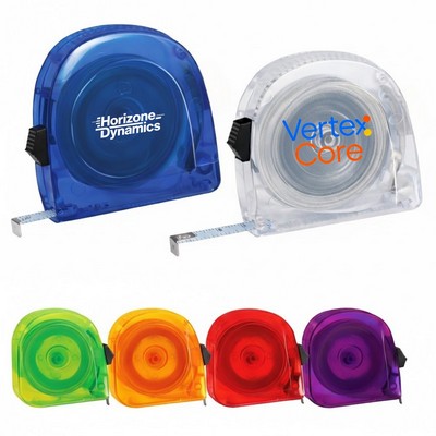 10' Mini Transparent Measuring Tape