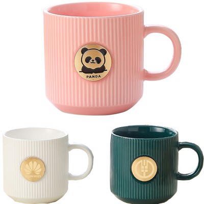 13 oz Ceramic Mug Cup with Handles