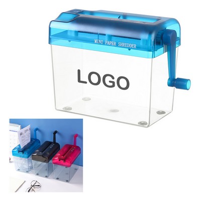 Mini Paper Shredder