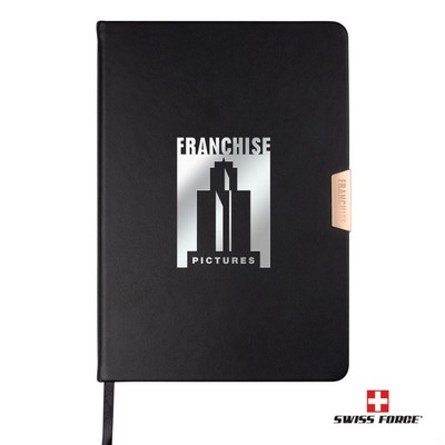 Swiss Force® Bolivar Hardcover Journal w/Gold Accent