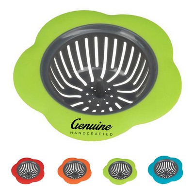 Flower-Shaped Floor Strainer