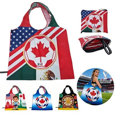 Folding Grocery Tote Bag