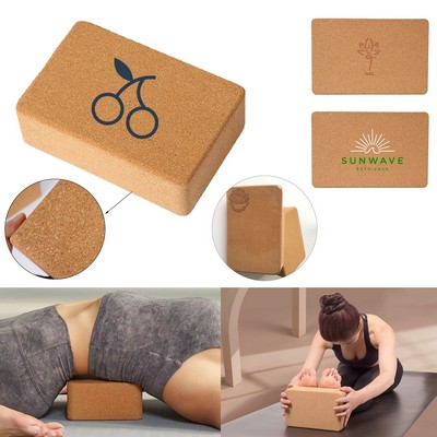 Cork Yoga Block