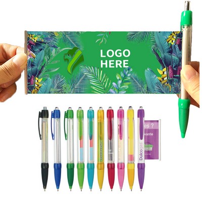 Vibrant Ad Banner Ballpoint Pen