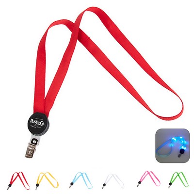 Led Neck Strap Lanyard