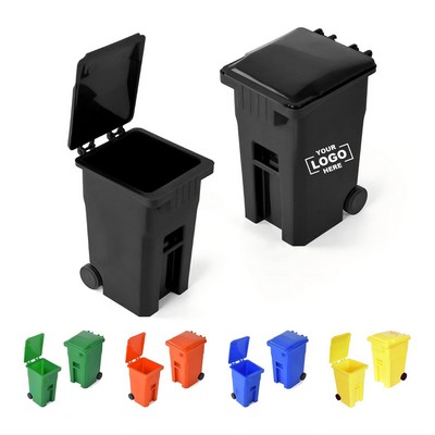 Mini Garbage Can Pen Holder