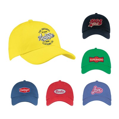 Custom Unstructured Cotton Baseball Cap