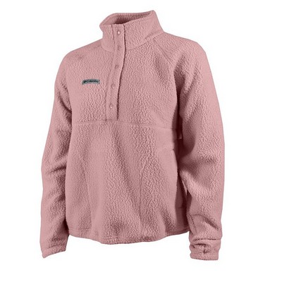 Columbia Ladies Jasper Ridge Pebbled Fleece Half Snap Pullover