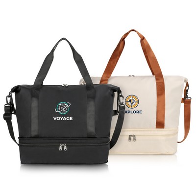 Pro Polyester Weekender with Shoe Pocket