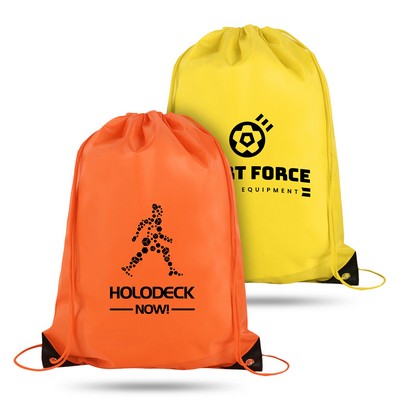 Durable Drawstring Bag With Reinforced Corners