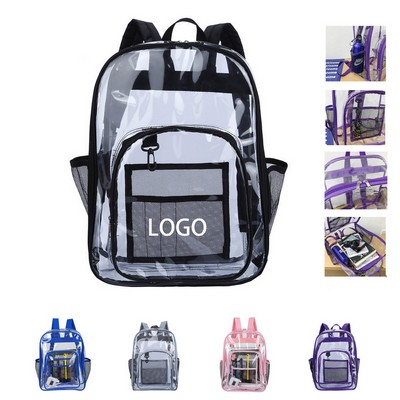 Heavy Duty Clear School Security Backpack