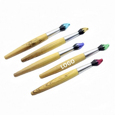 Custom Logo Wood Grain Ballpoint Pen
