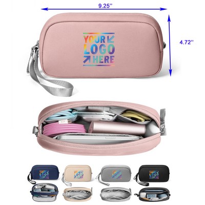 Portable Electronics Organizer Travel Case